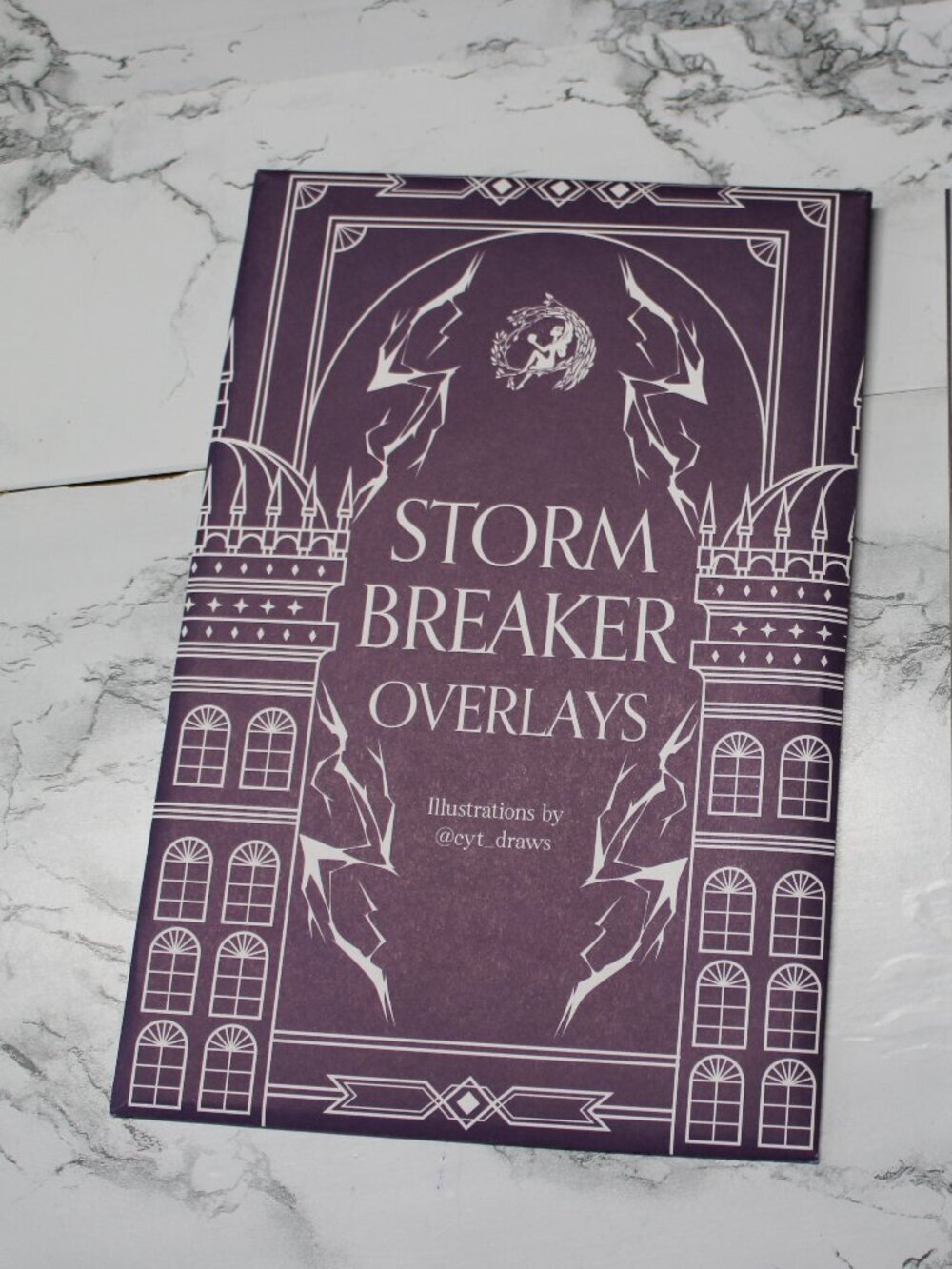 Fairyloot Storm Breaker Book Overlays by Nisha J. Tull